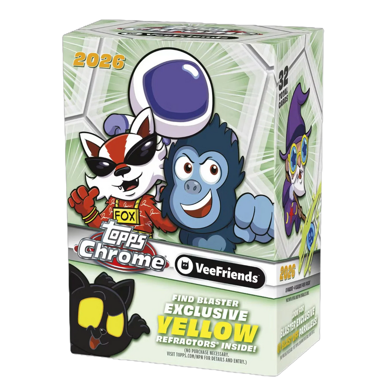 2026 Topps Chrome Vee Friends Blaster Box
