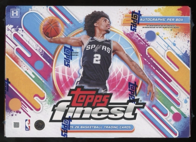 2025-26 Topps Finest Basketball Hobby Box